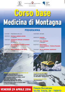 corso medicina di montagna trento