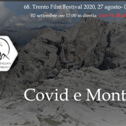 Locandina Evento Covid-19 e Montagna